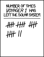Voyager 1 xkcd webcomic
