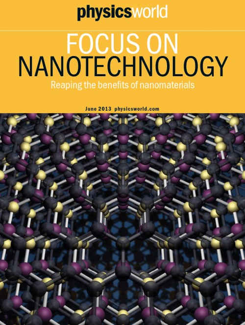 Cover of 2013 PW Nanotechnology Focus Issue