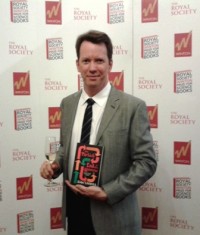 Sean Carroll, winner of the 2013 Royal Society Winton Prize for science books