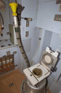 Russia has the toilets on the ISS (Courtesy: NASA)