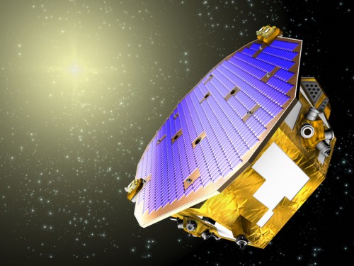 Will Schrödinger's catch be hitching a ride on LISA Pathfinder? (Courtesy: ESA)
