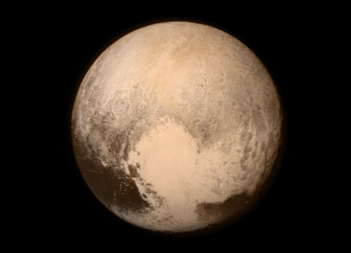 Image of Pluto todate taken by the New Horizons spacecraft