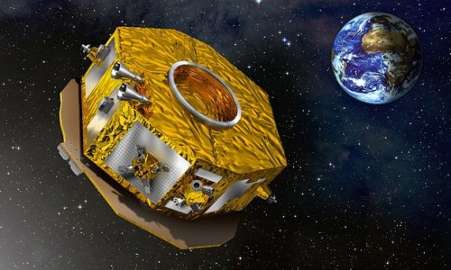 Flying high: LISA Pathfinder has overcome a major hurdle (Courtesy: ESA)
