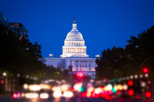 Phot of Capital building in Wasington DC
