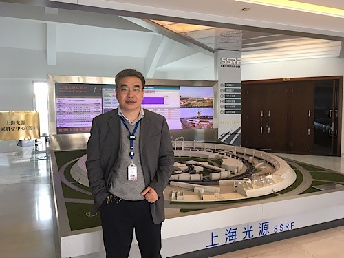 Zhenjiang Zhao, director of the Shanghai Institute of Applied Physics
