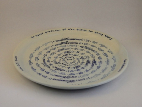 one of the ceramic items created by Nadav Drukker on show at the new "Quantum ceramics" exhibition in London