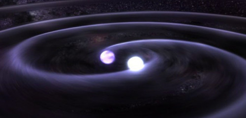Caught in the act: has LIGO-Virgo detected merging neutron stars? (Courtesy: NASA)