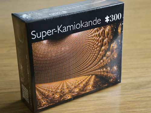 Standard model: Super Kamiokande jigsaw puzzle (Courtesy: ICRR)
