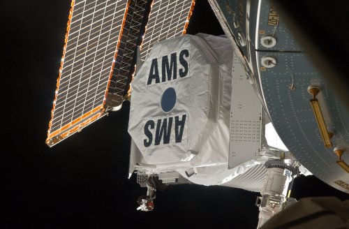 AMS is a modern version of Hess's balloon experiment. (Courtesy: NASA)