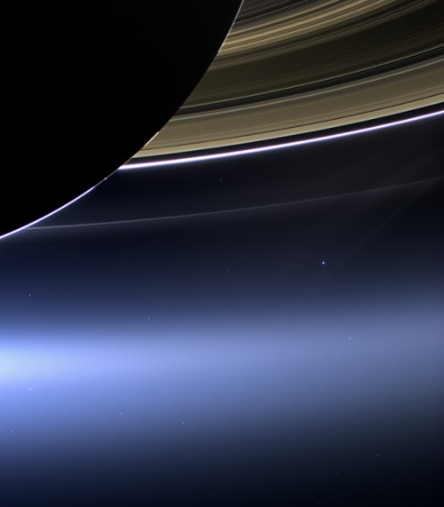 Photo of Earth from NASA's Cassini mission