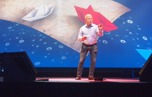 Bob Crease at TEDx, CERN, 24 September 2014