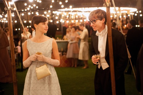 Still of Stephen and Jane from the film The Theory of Everything