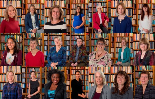 Portraits of 21 leading female astronomers