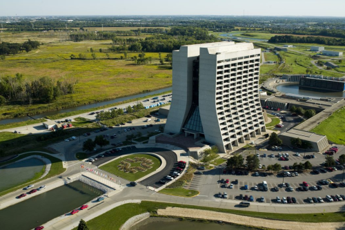 Cathedral of physics: Fermilab's main building is named after Robert Wilson (Courtesy: Fermilab)
