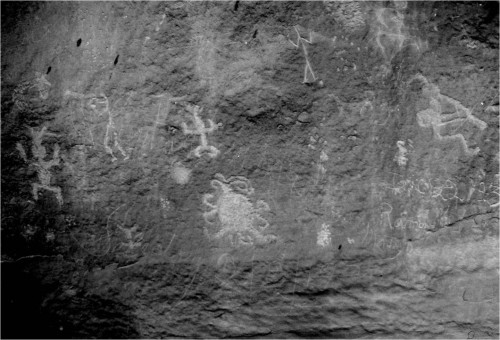 A Chaco Canyon petroglyph that may depict the 1097 total solar eclipse