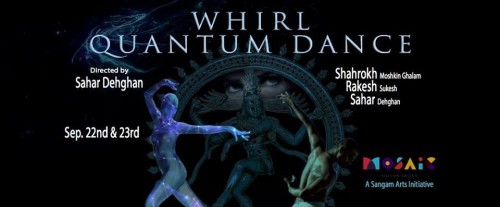 Dancing particles: the show premieres this month (Courtesy: Sahar Dehghan Dance)