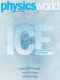 Physics World December 2017 cover