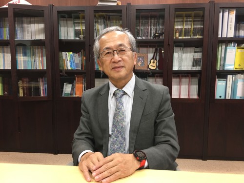 Yashimo Iye, an executive director of the Japan Society for the Promotion of Science in Tokyo on 6 November 2017