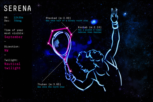 Reach for the stars: constellation Serena (Courtesy: University of Birmingham)